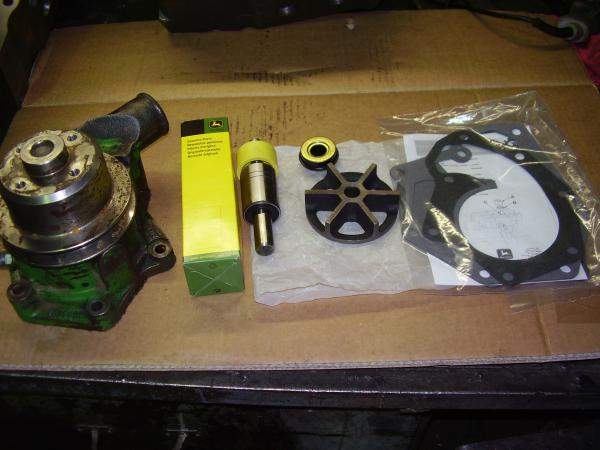 Ремонт насосов охлаждающей жидкости (водяной помпы) для дизельных и газопоршневых двигателей.