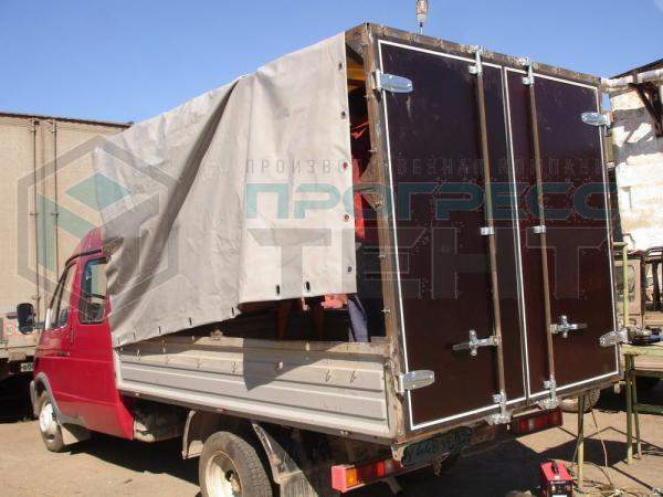 Ремонт тента Газели