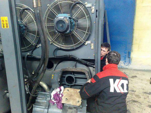 Ремонт винтовых и поршневых компрессоров