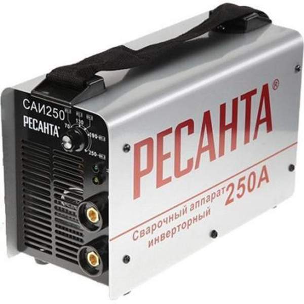 РЕСАНТА САИ-250 инвертор сварочный 10-250А 1,6-6мм / РЕСАНТА САИ 250 сварочный аппарат 10-250А 1,6-6мм
