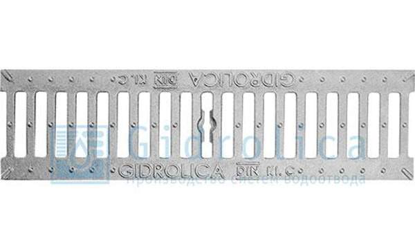 Решетка водоприемная РВ -10.13,6.50 щелевая чугунная ВЧ оцинкованная, кл.С