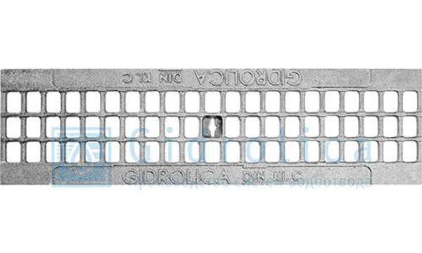 Решетка водоприемная РВ -10.13,6.50 ячеистая чугунная ВЧ оцинкованная, кл.С