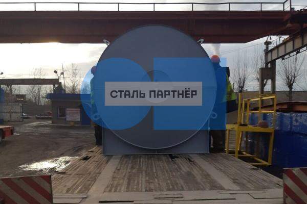 Резервуар 10м3 горизонтальный стальной (РГС-10)