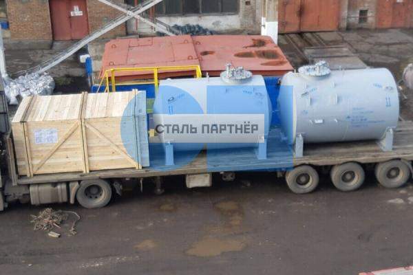 Резервуар 25м3 горизонтальный стальной (РГС-25)