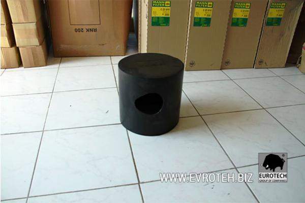 Резина горшок гасителя для растворонасоса Rety, Brinkmann, BMS, Putzmeister, Рети, Бринкманн, Путцмайстер, БМС