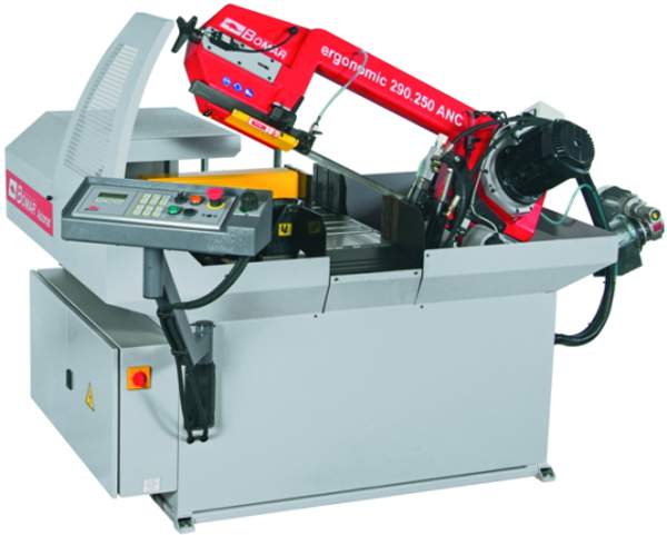 Резка металлических профилей и труб на ленточнопильном станке