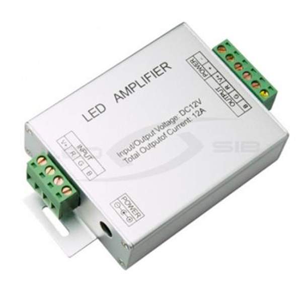 RGB-усилитель LS 12-24V ZS-AMF-01 A/C, 144W, 4А на канал (общ.12А)