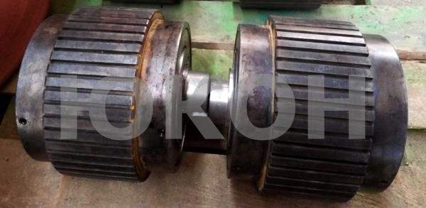 Ролик в сборе ОГМ 1.5 — 190\85 Нарезной (прямая нарезка)