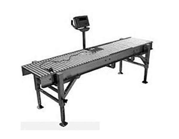 Роликовый конвейер с контрольными весами