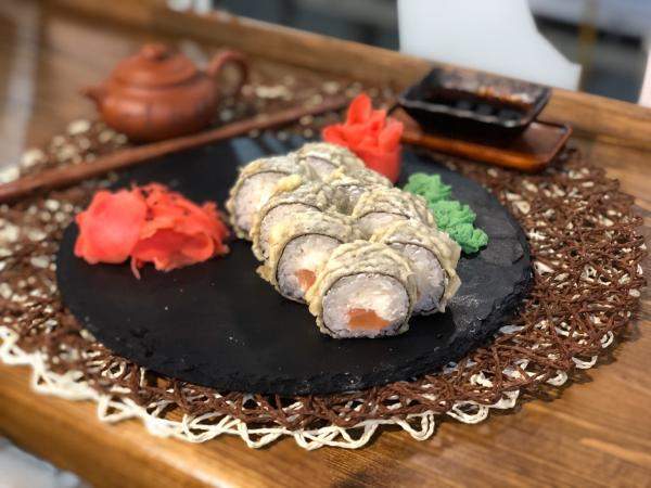 Ролл ???? «Темпура» с лососем