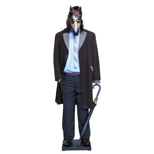 Ростовая кукла Конь в пальто