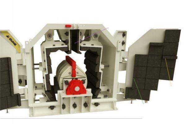 Роторная дробилка мелкого дробления Dune 120 (120 тонн в час)