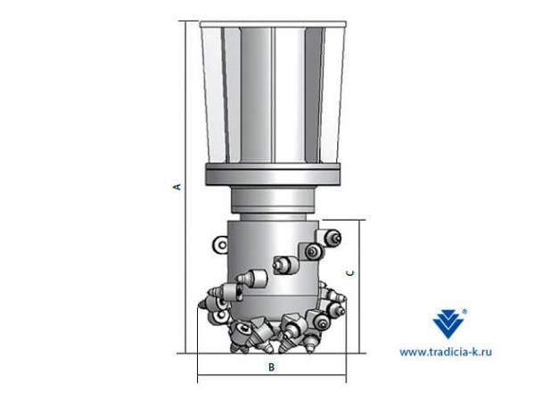 Роторная фреза Hammer ER 2000 L