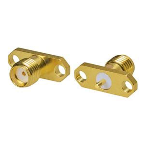 Розетки приборные фланцевые серии SMA