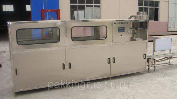 Розлив воды автоматический в 18,9 литров бутылки