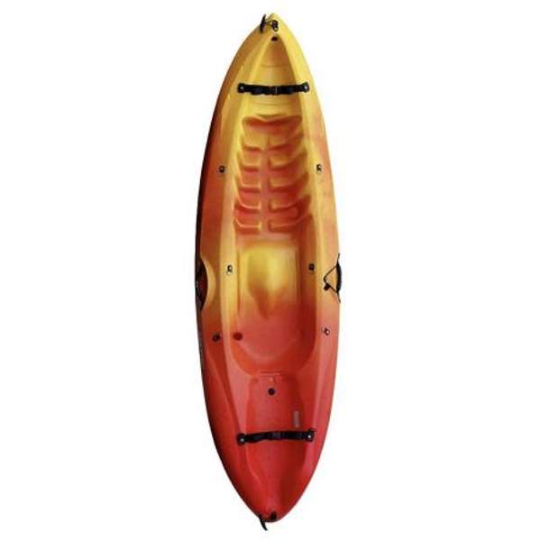 Rtm rotomod MAMB60L1 Sot Mambo Каяк Желтый Red / Yellow 267 x 77 x 34 cm