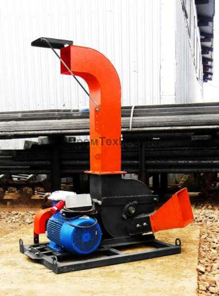 Рубительная машина ЩДС-4 электрическая (дробилка дерева)