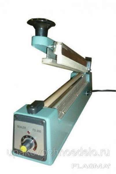 Ручной импульсный запайщик FS-500С с боковым ножом для запайки пакетов