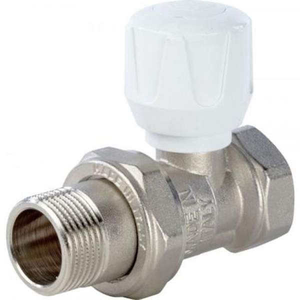 Ручной регулируемый клапан прямой 3/4" Stout