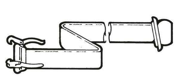 Рукав напорныйс соединительными элементами d=150мм/10м/нап 10013648 (длина 10 метров)