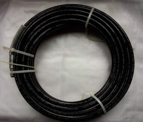 Рукав окрасочный 1/4" х 15 м, 500 бар, черный