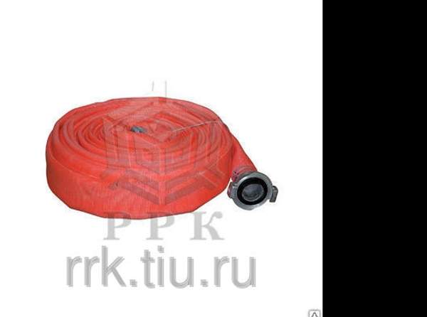 Рукав пожарный Латексный РПМ(П) 50 мм в сборе с головками ГР-50