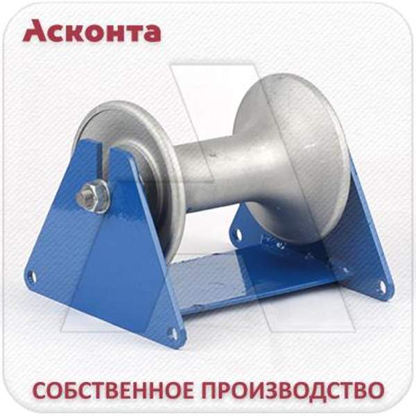 РУС120 Ролик кабельный универсальный для кабеля ⌀ до 120мм с AL валиком