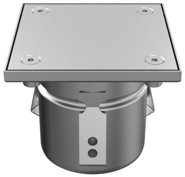 Rw150/110 Лючок-ревизия из нержавеющей стали DN110