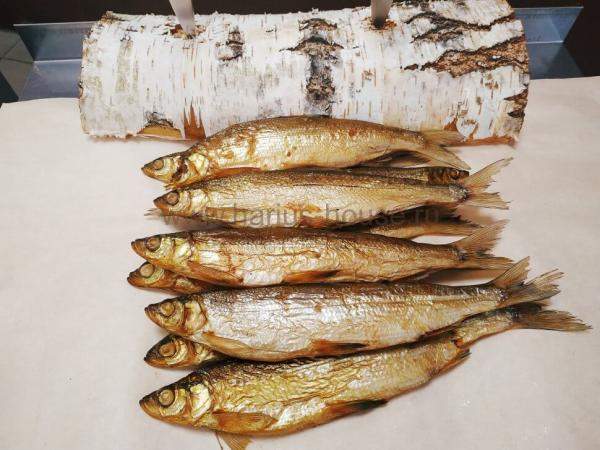 Ряпушка горячего копчения потр. ~ 300 гр. (Енисей)