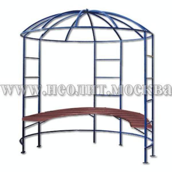 Садовая беседка пергола БС-06