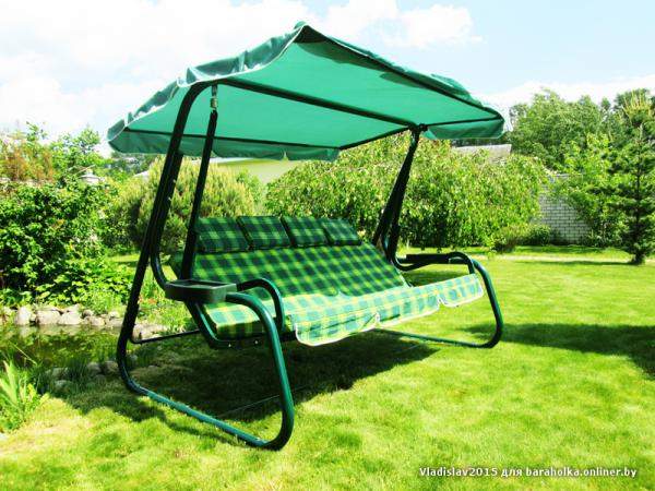 Садовые качели Атлант XXL. Доставка по РБ.