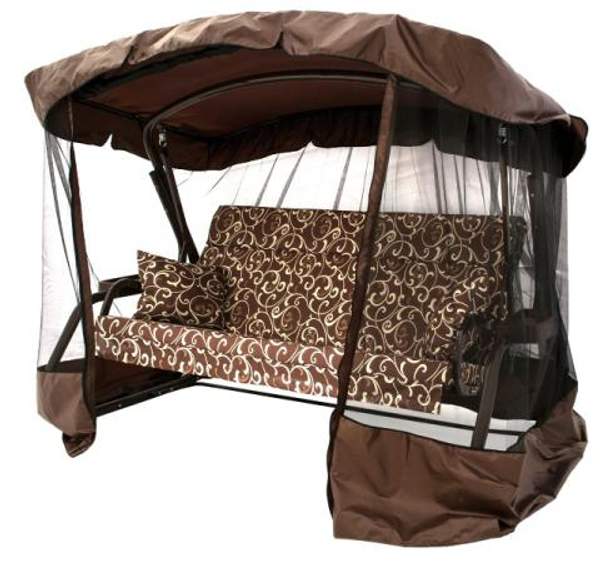 Садовые качели Ранго-премиум ШОКОЛАД