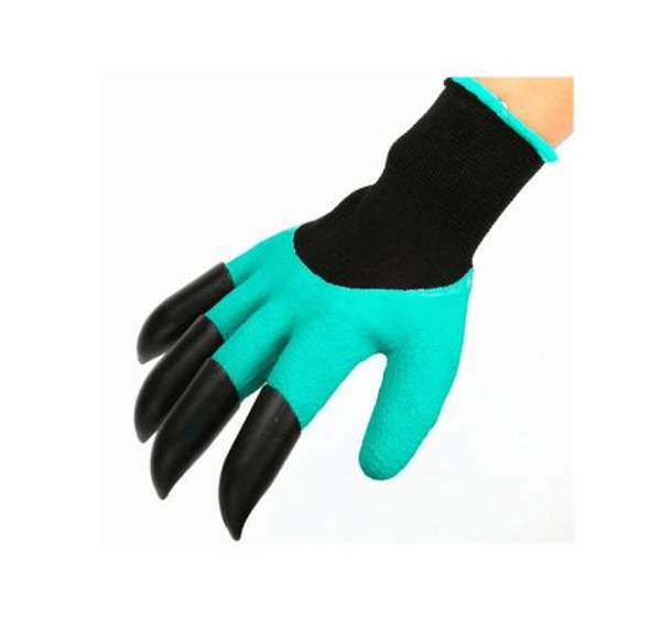 Садовые перчатки с когтями Garden Genie Gloves