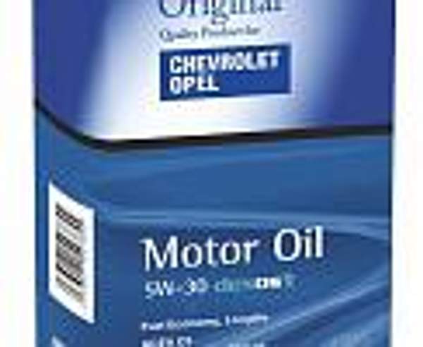 SAE 5W30 O.E.M. for GM Opel Chevrolet API SN масло моторное, железная канистра (банка) 5л