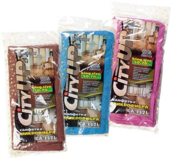Салфетка-микрофибра CityUP СА-112, 50*70 см