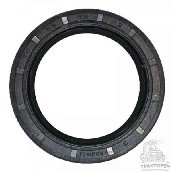 Сальник 55х75х12 передний коленвала КМ385 55х75х12