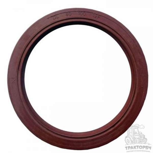 Сальник 80х100х12 коленвала задний КМ D07-17911/4-DL80х100х12