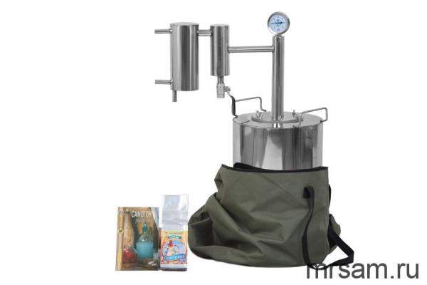 Самогонный аппарат "Добрый Жар" Люкс (Объем перегонного куба: 12л)