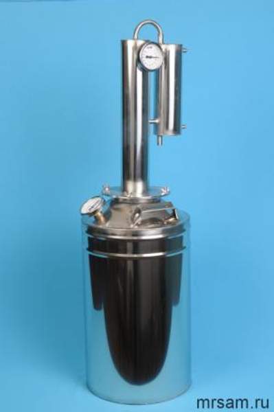 Самогонный аппарат Иваныч СВК - ВЦ с широкой горловиной (Объем перегонного куба: 20л)