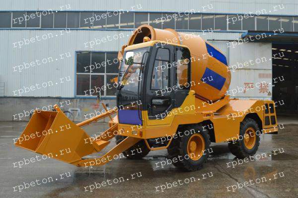 Самоходный бетонный завод мобильный - GM200W