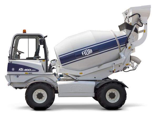 Самоходный бетоносмеситель FIORI db 460 с самозагрузкой