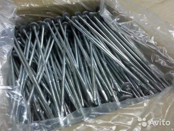 Саморезы для сэндвич-панелей 6.3х5.5х205