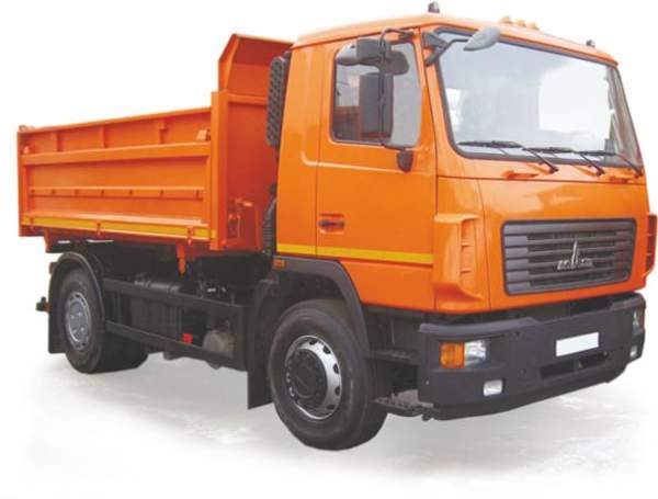 Самосвал МАЗ-5550В5-420
