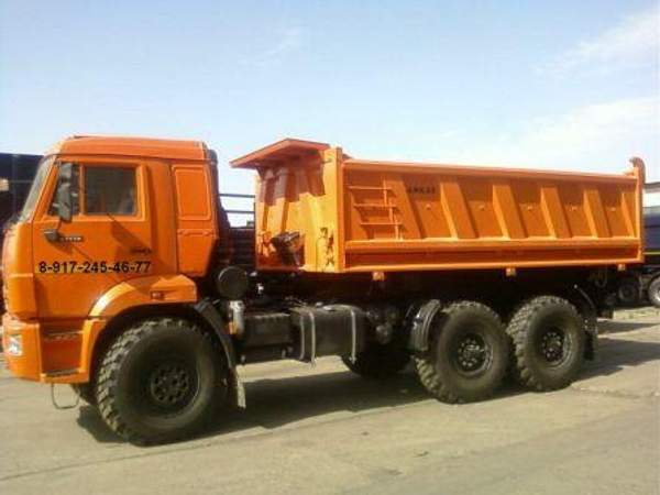 Самосвал трехсторонник на шасси 43118