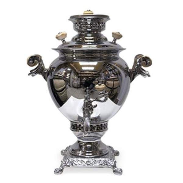 САМОВАР (С.2015/1) угольный 5л (Никель)