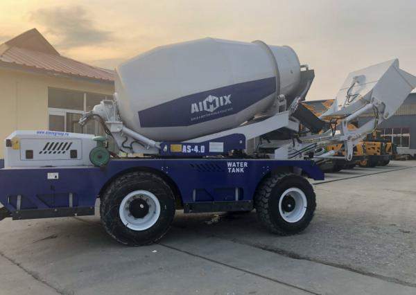 Самозагружающий автобетоносмеситель AIMIX AS-4.0