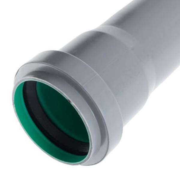 САНПОЛИМЕР Труба канализационная ПП 110*2.7*1000 мм внутренняя с зеленым слоем САНПОЛИМЕР