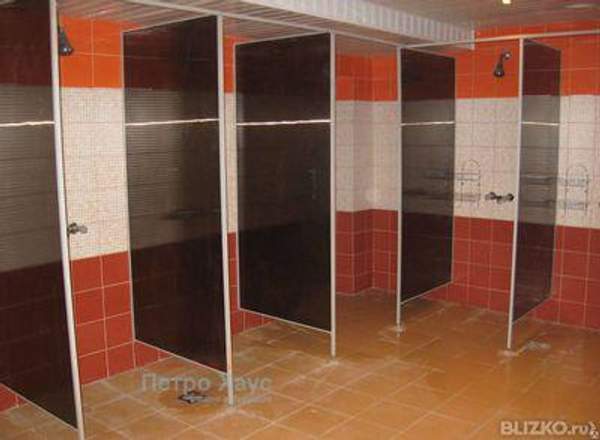 Сантехнические перегородки для дошкольных и общеобразовательных учреждений