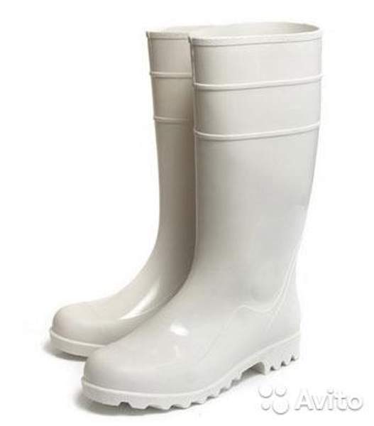 Сапоги белые для производства ПВХ