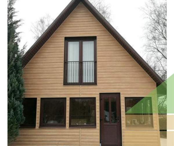 Сайдинг Альта-Профиль Корабельный брус Карелия